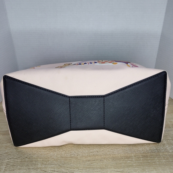 Kate Spade Cream and Black Whimsical Tote - Picture 3 of 16